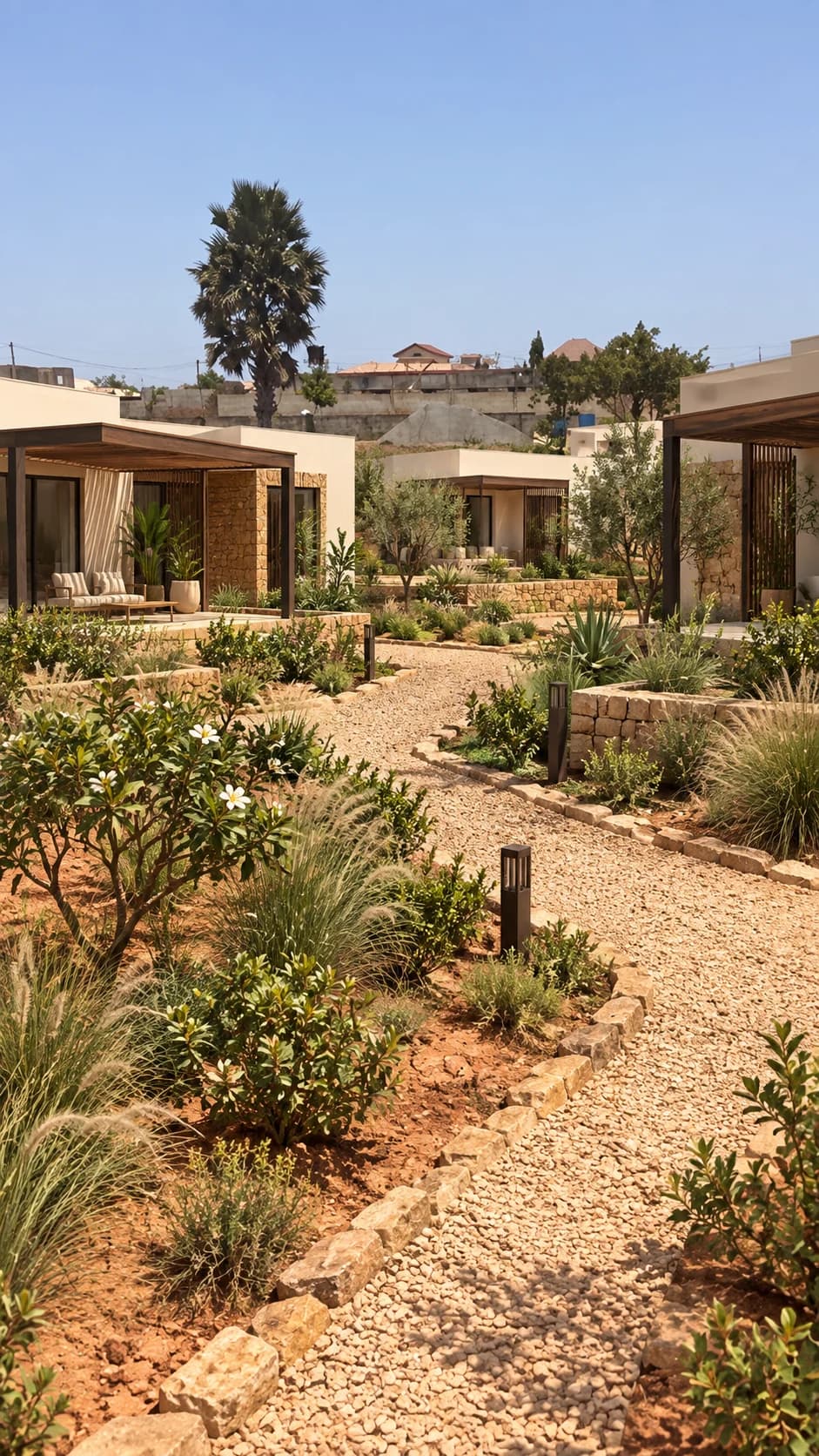 Proposed garden residences concept visualisation